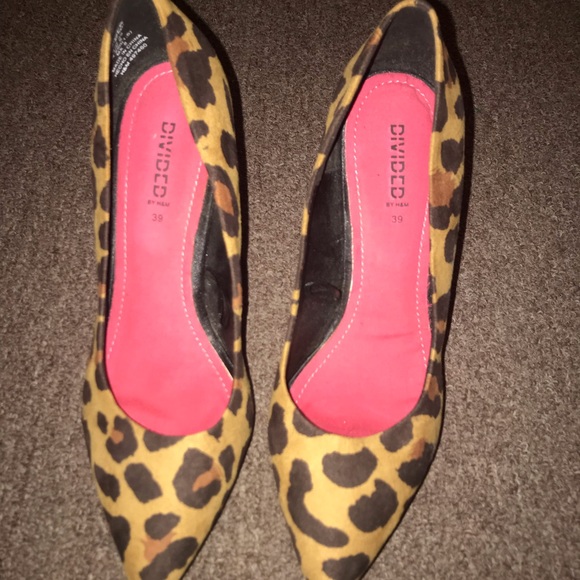 H&M leopard platform pumps - Picture 2 of 3